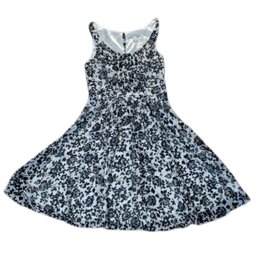 Black House White Market Fit & Flare Floral Dress WHBM
